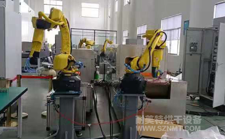 NMT-ZP-108 疫苗玻璃瓶小型預(yù)熱加固化自動裝配線(蘇州?？松?
